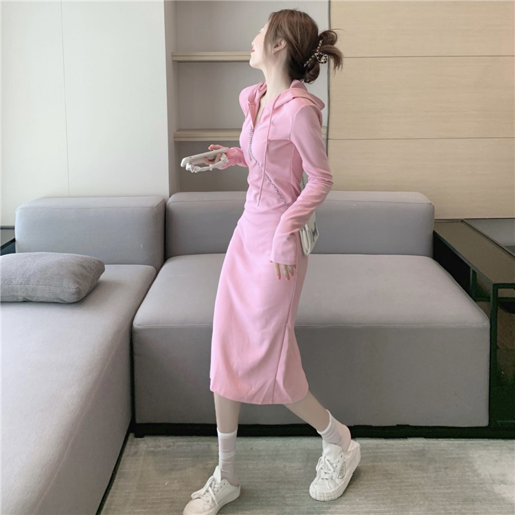 Váy nữ dài tay Yanman hàng Quảng Châu 2022