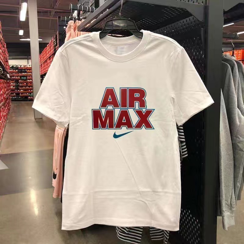 Áo thun ngắn tay AirMax 2 màu trắng đen