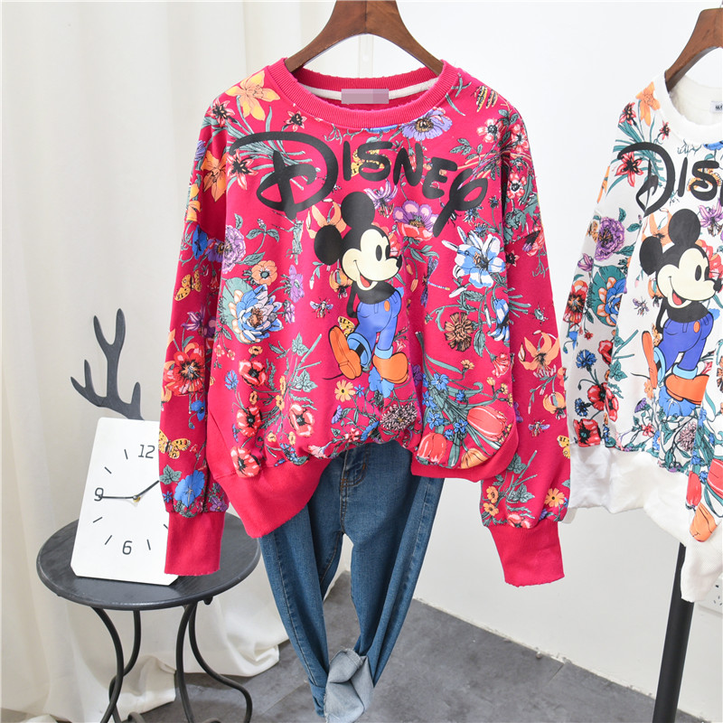 Áo thời trang dài tay nữ Mickey