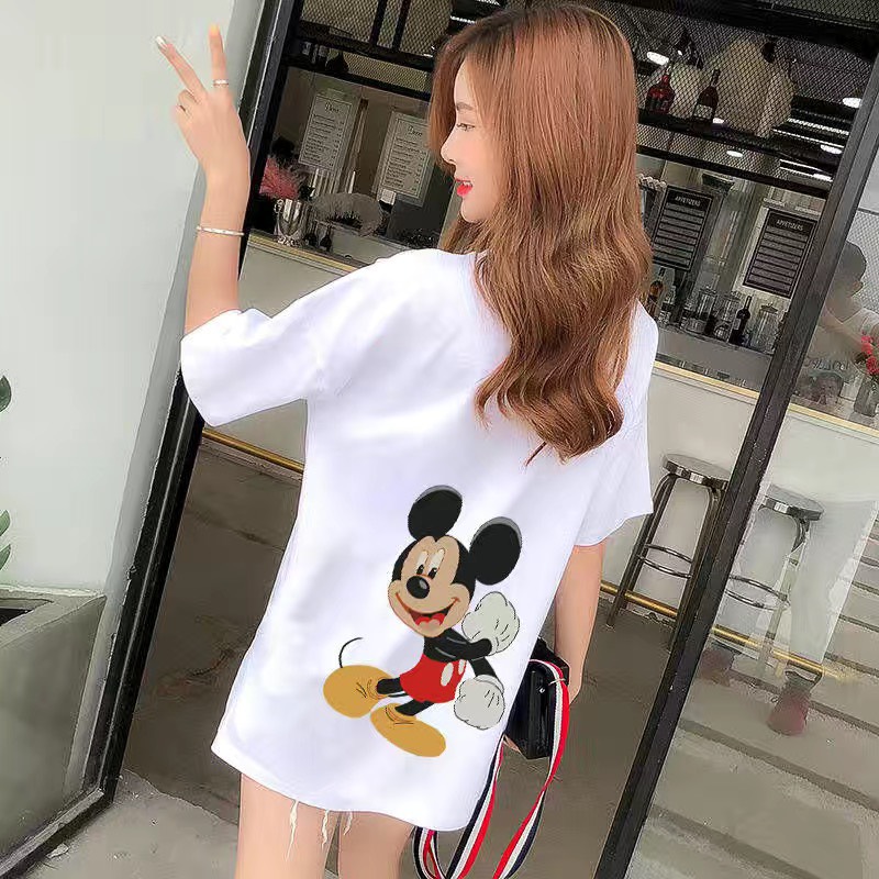 Áo thun ngắn tay nữ Mickey Paris