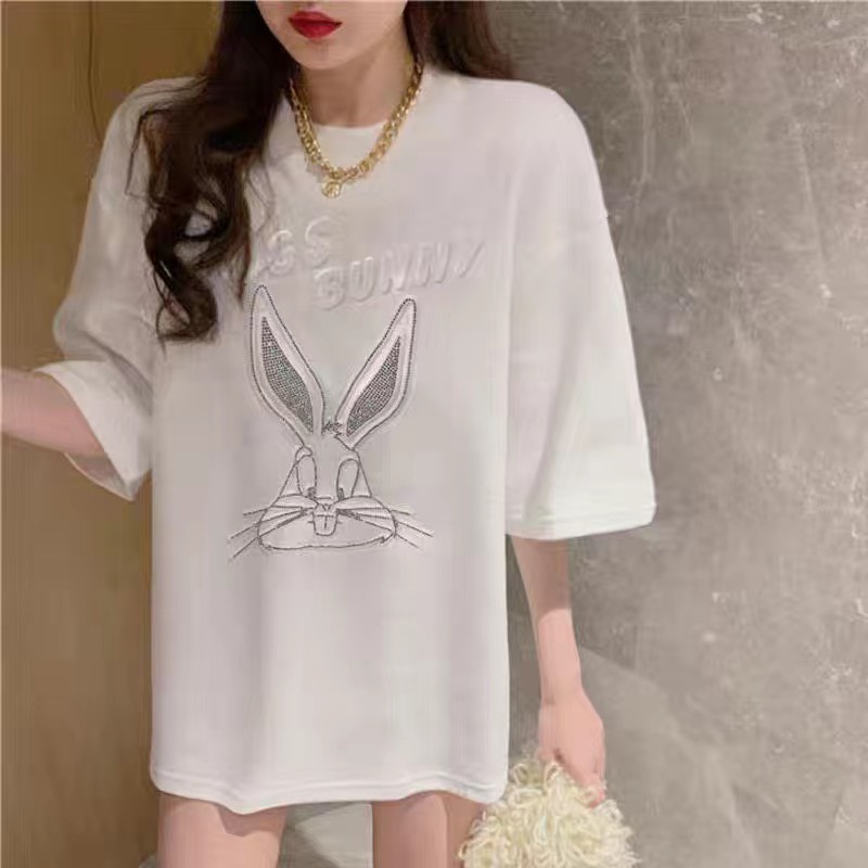 Áo ngắn tay over thời trang nữ Bigs Bunny