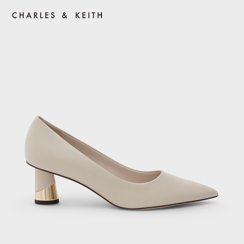 giày cao gót CHARLES & KEITH21 chính hãng mũi nhọn - 60920286 
