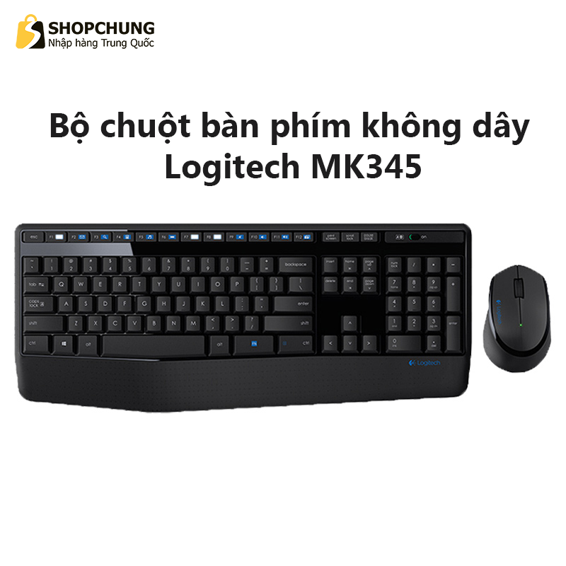 Bộ chuột bàn phím không dây Logitech MK345