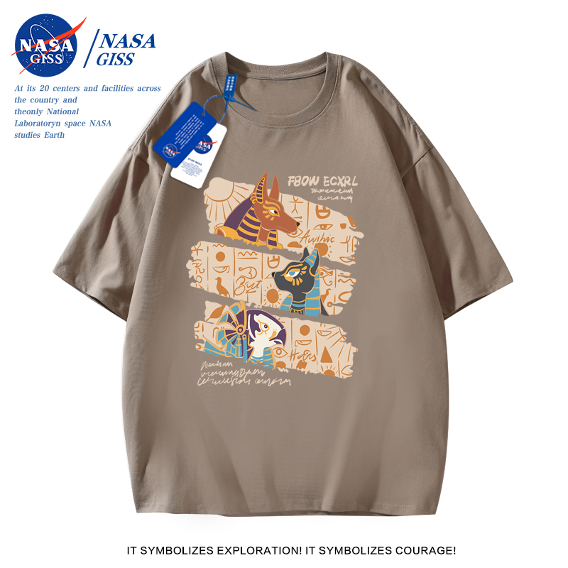 [OS] Áo thun ngắn tay của NASA mùa hè 2023 chất liệu cotton