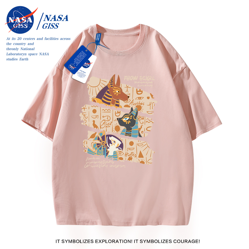 [OS] Áo thun ngắn tay của NASA mùa hè 2023 chất liệu cotton